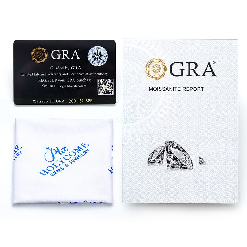 GRA grading certificate that accompanies every center stone