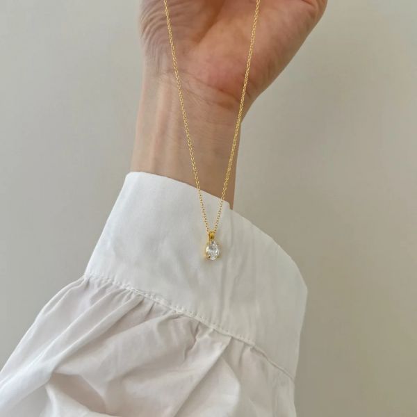 The Oval Egg Pendant — custom Necklace Pendant